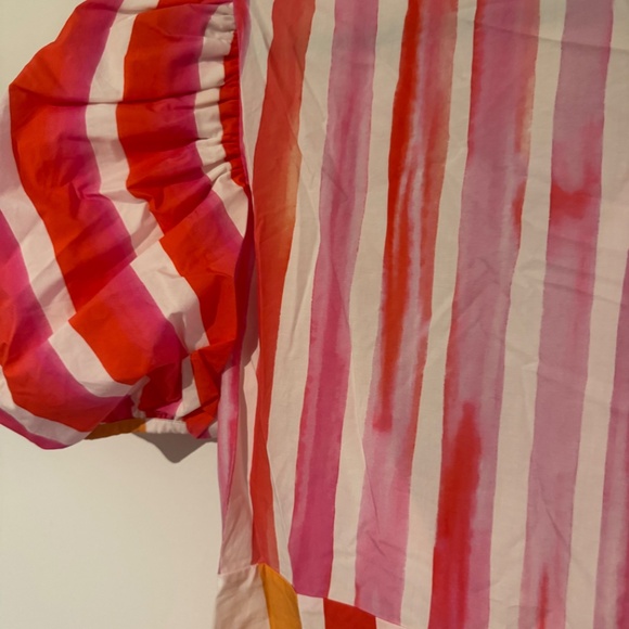 NWT SILVIA TCHERASSI Pavia Stripe Midi Dress - Picture 9 of 11